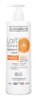 Lapte de corp cu Vitamina C, 500ml, Evoluderm