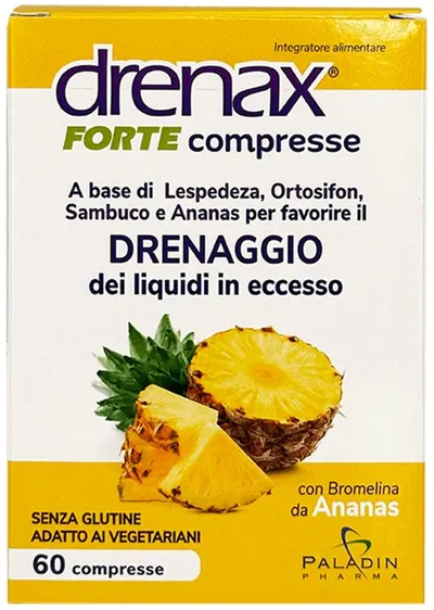 Drenax Forte Compresse Drenaggio Formulă diuretică, 60 tablete, Paladin Pharma