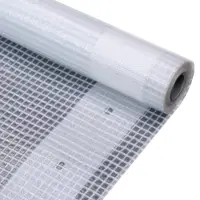 vidaXL Prelată Leno 260 g/m², alb, 2 x 4 m