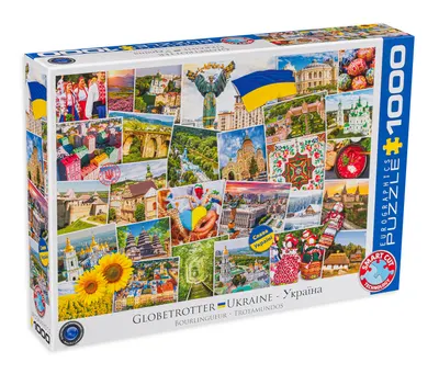 Puzzle Eurographics din 1000 de piese - Ucraina