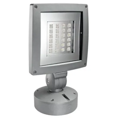 Saturno - Led - With Base - Spot 16° Optic - 24 Led - 4000k (cri 65) - 220/240v- 50/60hz - Ip65 - Class Ii - Graphite Grey