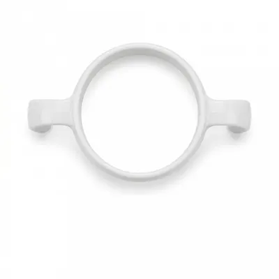 Maner ergonomic si pai pentru biberon 300 ml Mombella Breast Like Ivory