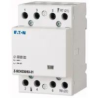 Contactor pe sina 63A 3NO+1NC Z-SCH230/63-31 bobina 230V Eaton 248858