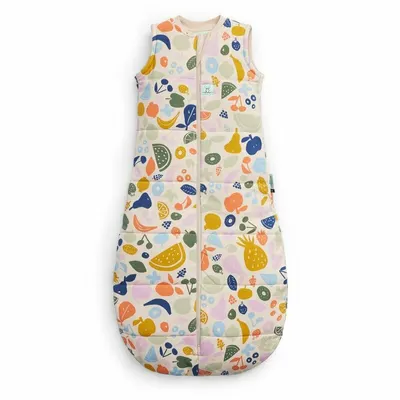 Sac de dormit, ErgoPouch, Jersey, 3-12 luni, 6-10 kg, TOG 2.5, Bumbac organic, Fermoar bidirectional, Lavabil la masina, Croiala slim fit, Certificat non-toxic, Premiat in Australia, Multicolor