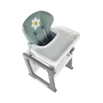 Scaun de masa Jane Activa Evo Botanic 2 in 1 transformabil in birou cu scaun, reglabil, 53x58x104 cm