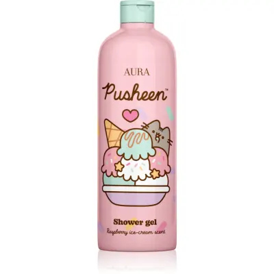 Pusheen Raspberry Ice-Cream gel de duș 500 ml
