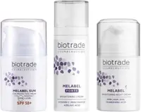 Biotrade Melabel Set - Cremă de albire Forte, De noapte și Protecție solară, SPF50, 30 + 2 x 50 ml