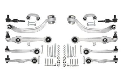Set reparatie brate puntea fata Delphi pentru AUDI A4 B5, A6 C5; SKODA SUPERB I; VW PASSAT B5, PASSAT B5.5 1.6-4.2 11.94-03.08