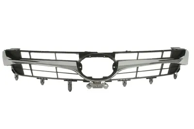 Grila radiator potrivit TOYOTA CAMRY XV50 2011-2017 - (cu gaura pentru camera; XLE; crom/negru)