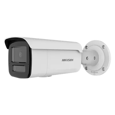 Camera de supraveghere IP Bullet 6MP Hikvision DS-2CD2T63G2-4LI(2.8MM), lentila fixa 2.8mm, iluminare min: Color: 0.005 Lux @ (F