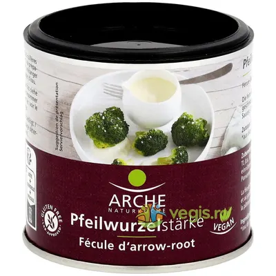 Amidon de Arorut fara Gluten Ecologic/Bio 125g
