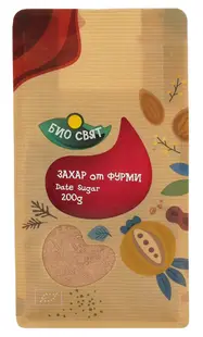 Zahăr bio din curmale, 200 g, Biosvyat