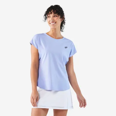 Tricou tenis guler rotund dry Damă- TTS DRY F Mov