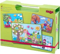 Joc magnetic pentru copii Haba - Anotimpuri, in cutie