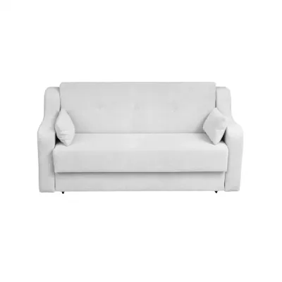 Canapea extensibila GINA XL II, 3 locuri, cu arcuri si lada depozitare, gri deschis, 190x100x95 cm