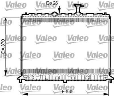 Radiator motor (Automat) potrivit KIA RIO II 1.4 1.6