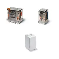 Releu de putere miniatural - 4 contacte, 12 A, C (contact comutator), 24 V, Standard, C.C., AgNi, Fișabil, Niciuna