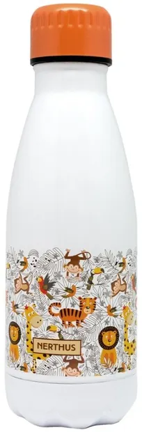 Thermos Nerthus - Jungla, alb, 350 ml
