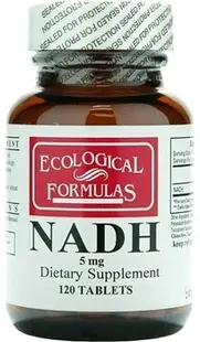 NADH, 5 mg, 120 tablets , Ecological Formulas