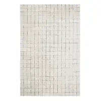 Covor crem lavabil/țesut manual din bumbac 200x300 cm Mosaic – Lorena Canals