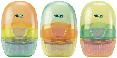 Guma cu perie Milan Capsule - Asortiment