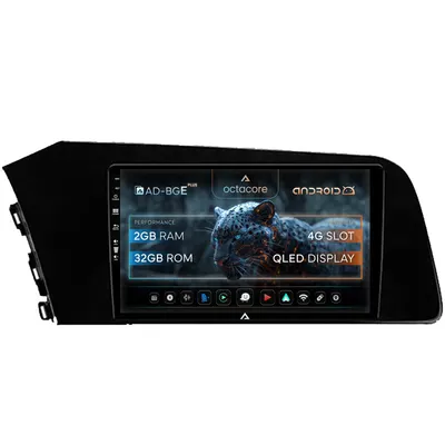 Navigatie Hyundai Elantra (2020-Prezent), Android, E-Octacore 2GB RAM + 32GB ROM, 9Inch - AD-BGE9002+AD-BGRKIT227
