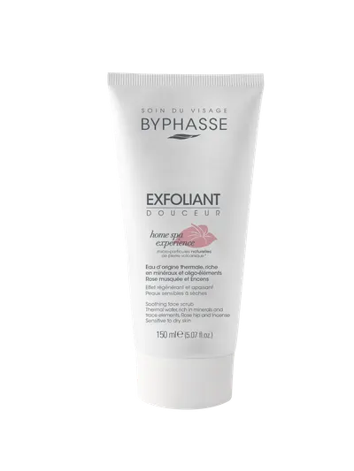 Scrub calmant pentru ten sensibil spre uscat Home Spa, 150ml, Byphasse