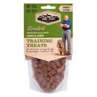 Recompense pentru caini Dr. Pol Training Treats cu miel 85 gr