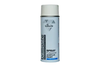 Vopsea Spray Alb Pur Mat (Ral 9010) 400 Ml Brilliante