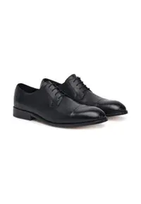 Pantofi barbatesti - piele naturala - negru - eleganti