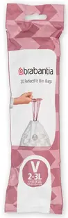 Sac de gunoi Brabantia - PerfectFit, mărime V, 3 l, 20 buc