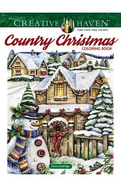 Creative Haven Country Christmas Coloring Book