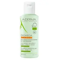 A-Derma Exomega Control Gel spumant 2 in 1 par si corp | 200 ml