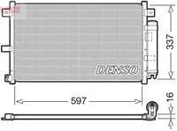 Radiator AC condensator cu uscator potrivit MAZDA MX-5 III 1.8 2.0 03.05-12.14