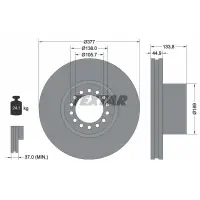 Disc frana TEXTAR 93101400