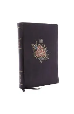KJV, Deluxe Reference Bible, Super Giant Print, Imitation Leather, Black, Indexed, Red Letter Edition