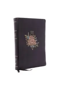 KJV, Deluxe Reference Bible, Super Giant Print, Imitation Leather, Black, Indexed, Red Letter Edition