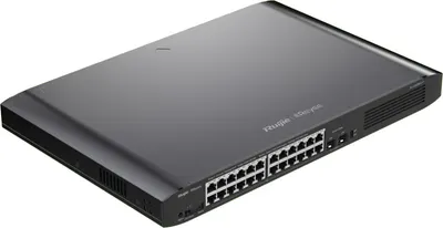 Switch Ruijie - RG-ES226GC-P, 26 porturi, negru