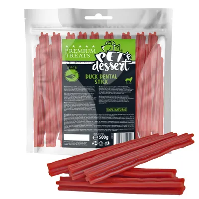 Pet s Desert Dog Duck Dental Stick 500g LSDC-35