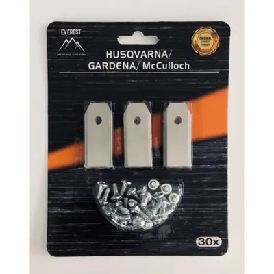 Cutite Robot Tuns Iarba Husqvarna Gardena Lungime 43 mm, 30 buc Everest