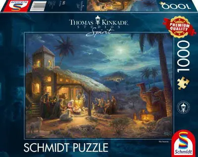 Puzzle Schmidt din 1000 de piese - Craciun