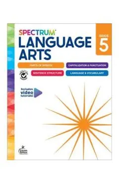Spectrum Language Arts Workbook, Grade 5