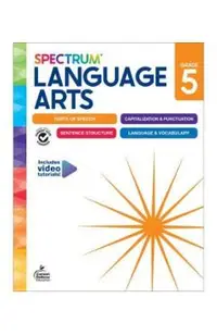 Spectrum Language Arts Workbook, Grade 5