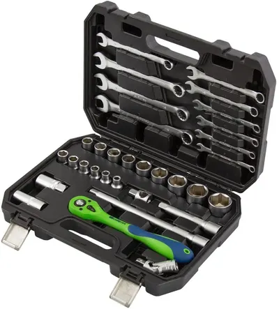 Set de instrumente MTX - 32 piese, oțel CrV, cutie de plastic