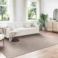 vidaXL Covor pentru interior și exterior PALMERAS Bej 340 x 240 cm