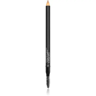 GOSH COPENHAGEN Eyebrow creion pentru sprancene cu pensula culoare 01 Brown 1.2 g