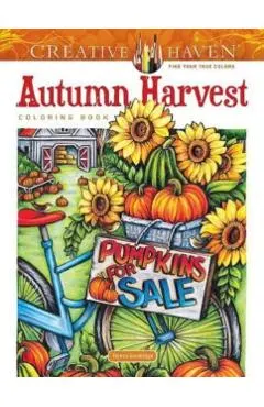 Creative Haven Autumn Harvest Coloring Book