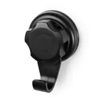 Cârlige negre 2 buc. autoadezive din oțel Bestlock – Compactor