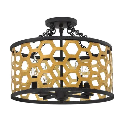 Plafoniera Felix 4 Light Semi-Flush