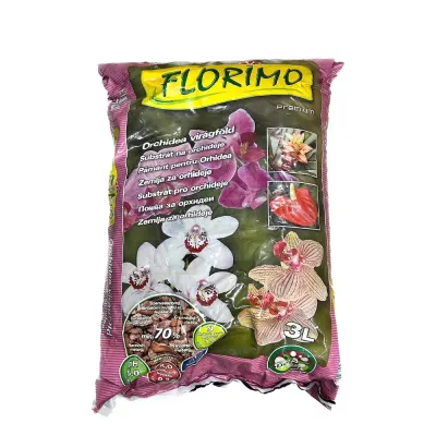 Turba Florimo 3 L, substrat orhidee - Default Title